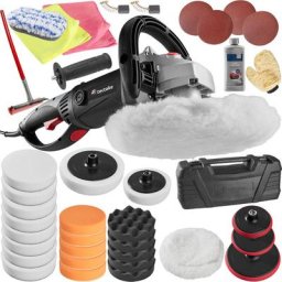 Lustreuse Polisseuse Rotative 1500W - machine a polir, polisseur de voiture, polisseuse a disque