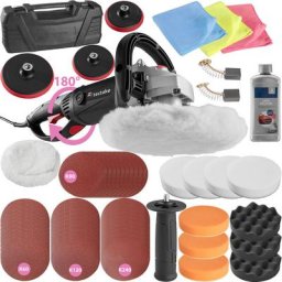 Lustreuse Polisseuse Rotative 1500W - machine a polir, polisseur de voiture, polisseuse a disque