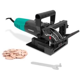 Fraiseuse lamello 900W Avec 50 lamello et sac à poussière - Vonroc
