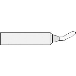 Xnt ax Panne de fer à souder forme de burin, coudée Taille de la panne 1.6 mm Contenu 1 pc(s)