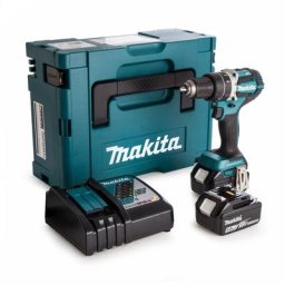 Makita - DDF484RT3J - Set perceuse visseuse Li-Ion 18V (3x batterie 5,0Ah) dans makpac - moteur