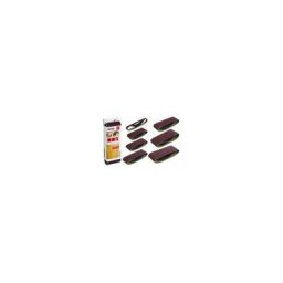 Lot De 3 Bandes De Ponçage - Grain 120 - 75 x 457 Mm Kreator