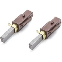 Vhbw - 2x Balais de charbon pour moteur avec support 6,3x11x33mm remplacement pour Miele 2830480