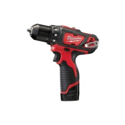 Milwaukee - Perceuse visseuse M12 BDD-202X - 2 Batteries 12V 2.0Ah + chargeur + coffret Dynacase