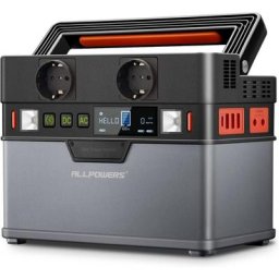 Centrale électrique portable Allpowers 288 Wh / 78000 mAh générateur solaire alimentation de