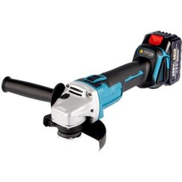 Meuleuse d'angle 125mm pour batterie Makita 18V batterie (nue uniquement)-bleu