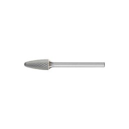 Mini-fraise sur tige carbure forme ogive bout rond 0613 5 3mm 6x13mm Pferd 1 pcs