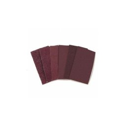Lot de 50 patins auto-agrippant pour cale à poncer 73 x 125 mm Gr. 60 bois et métal