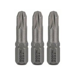 Embouts Pozidriv PZ3 25mm sachet de 3 Bosch