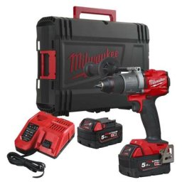 Milwaukee - Perceuse percussion fuel 3gen, 18v, 5,0ah, 135 nm - m18 fpd2-502x