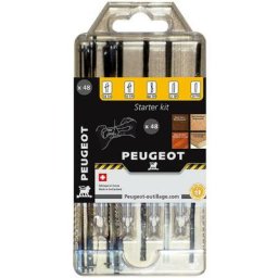Peugeot Psp - Kit de 48 lames pour scie à chantourner l. 127 mm - 12-18 tpi - 803300 - Peugeot