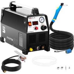 Découpeur Plasma Professionnel Largeur De Coupe 12Mm Hf 50A 230V Mono - Argent, Blanc - Stamos