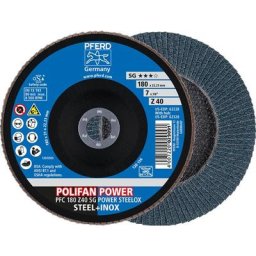 67784185 z Sg Power Steelox Disque segmenté Diamètre 180 mm ø de perçage 22.23 mm 10 pc(s) - Pferd