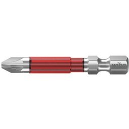Wiha 42121 Embout cruciforme PZ 1 Acier molybdène vanadium trempé 5 pc(s)