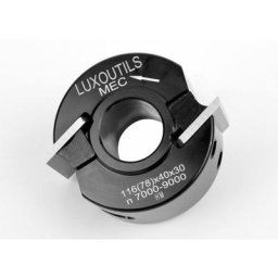 Porte outils 40 mm a profiler toupie arbre 30 mm
