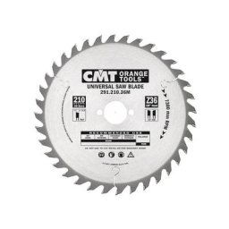 Lame carbure 270 z= 42 al: 30mm - Négative - CMT