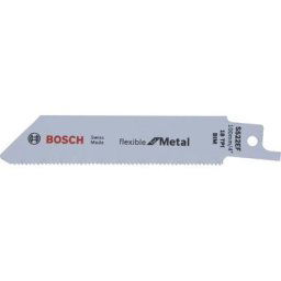Lame de scie-sabre s 522 ef, Flexible for Metal, lot de 2 Bosch Accessories 2608657721 2 pc(s)