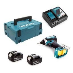 Visseuse à chocs Brushless 18V Makita 2 batteries Li-Ion 5Ah + chargeur + coffret Makpac - DTD153RTJ