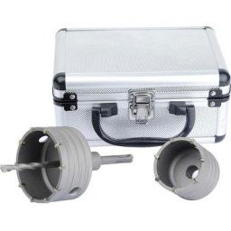 Kit pour scie cloche quatre pièces Brüder Mannesmann Gris