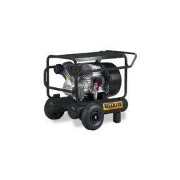 Nuair - Compresseur à air 4HP 3kW Monophasé 2x10L Entraînement direct Lubrifié - WARRIOR