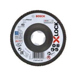 Professional 2608619203 plateau à lamelles à surface bombée best for metal (pour les métaux,