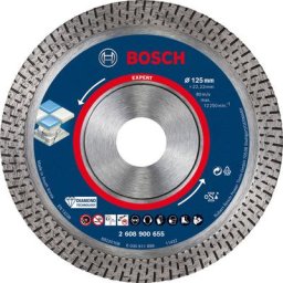 Bosch - Disque diamanté Best Hard Ceramic Expert 125 mm - 2608900655