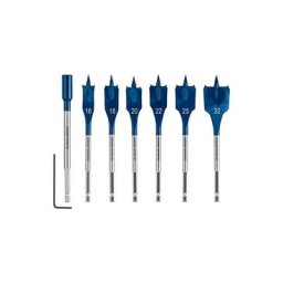 Professional coffret de 7X mèches plates expert selfcut speed (pour bois résineux, panneau