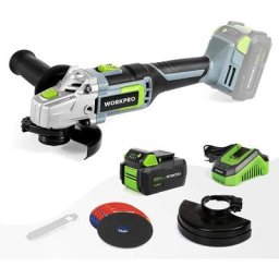 Meuleuse d'angle sans Fil 20V avec Batterie 4,0Ah, Ø125mm, Meuleuse Electrique sans Fil Léger avec