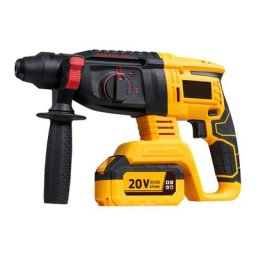 Marteau perforateur sans fil Brushless - 3 en 1-20V-4Ah - Diamètre de 26 mm(Livrée avec batterie et