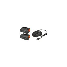 Kit de démarrage P4A. 2 Batteries Li-ion pba 18 v / 2,5 Ah + 1 chargeur al 1830 cv. (14907-20)