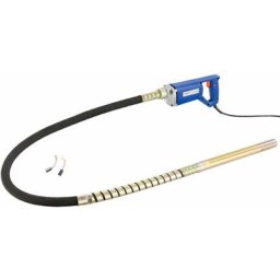 Vibrateur à Béton Vibrateur Interne Cylindrique Pour Beton 800W 2m Poignée Pistolet Portable - Bleu