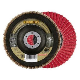 Disque à lamellese jumbo sp 125mm k 60 Rhodius Par 10)
