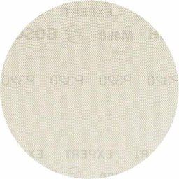 Bosch - Expert M480 Net de meulage pour la ponceuse excentrique, 150 mm, g 320, 50 pièces