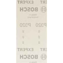 Bosch - 2608900759 Grille de ponçage Expert M480 pour ponceuses orbitales 93 x 186 mm, g 320, 50