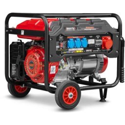 Groupe électrogène max 6000W avec roues et prise triphasée Brick