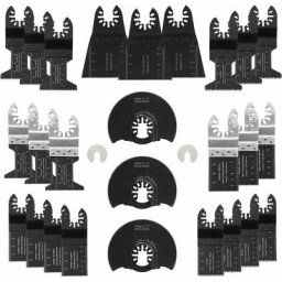 28 Accessoires pour outils multifonctions oscillants Lame de scie à angle universelle