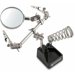 Support de fer a souder a lectrique Kemper avec 2 pinces et loupe