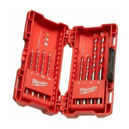Coffret de 8 forets MILWAUKEE Béton carbure avec méplats - 4932471193