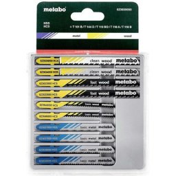 Metabo - 623600000 Emplacement de la lame de scie sauteuse. 3, h+m+art 10 pcs 1 set