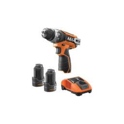 AEG - Perceuse-visseuse BS12C2-202C - 12 v - 32 Nm - Avec 2 batteries 2 Ah Li-ION