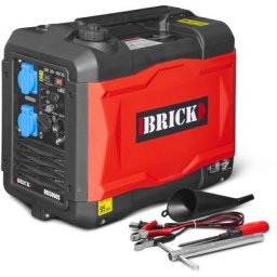 Groupe électrogène inverter silencieux max 2900W - 2 prises Brick