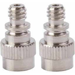 Cyclingcolors - 2x raccord de pompe embout de gonflage universel Schrader vers Dunlop Chambre à air