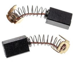 Vhbw - 2x Balais de charbon pour moteur 6 x 10 x 15mm compatible avec Makita 5601N-A, 5800N-A,