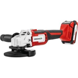 Meuleuse d'angle sans fil 20V, avec disque 115-125mm, vitesse 7500rpm, batterie lithium 2.0Ah et