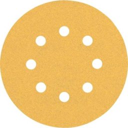 Accessories expert C470 2608900806 Feuille abrasive pour ponceuse excentrique perforé Grain 100 (ø)