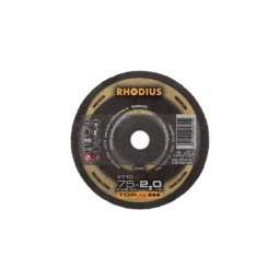 Rhodius - XT10 mini 206804 Disque à tronçonner 75 mm 1 pc(s) acier inoxydable, acier
