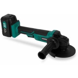Meuleuse d'angle sans fil Ø125mm – VPower 20V –Avec batterie 4.0Ah et chargeur rapide - Avec