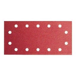 Boîte de 10 abrasifs velcro perforés 115x230mm G120 - BOSCH - 2608605318