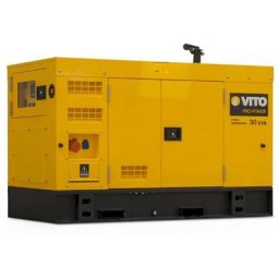 Groupe electrogène 30kVA Diesel Triphasé Monophasé avr ats Démarrage Automatique Autonomie 13h Vito