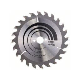 Lame de scie circulaire Bosch Optiline Wood ø 20mm - 160X20/16X2.6 - 24D alt - 2 608 640 596